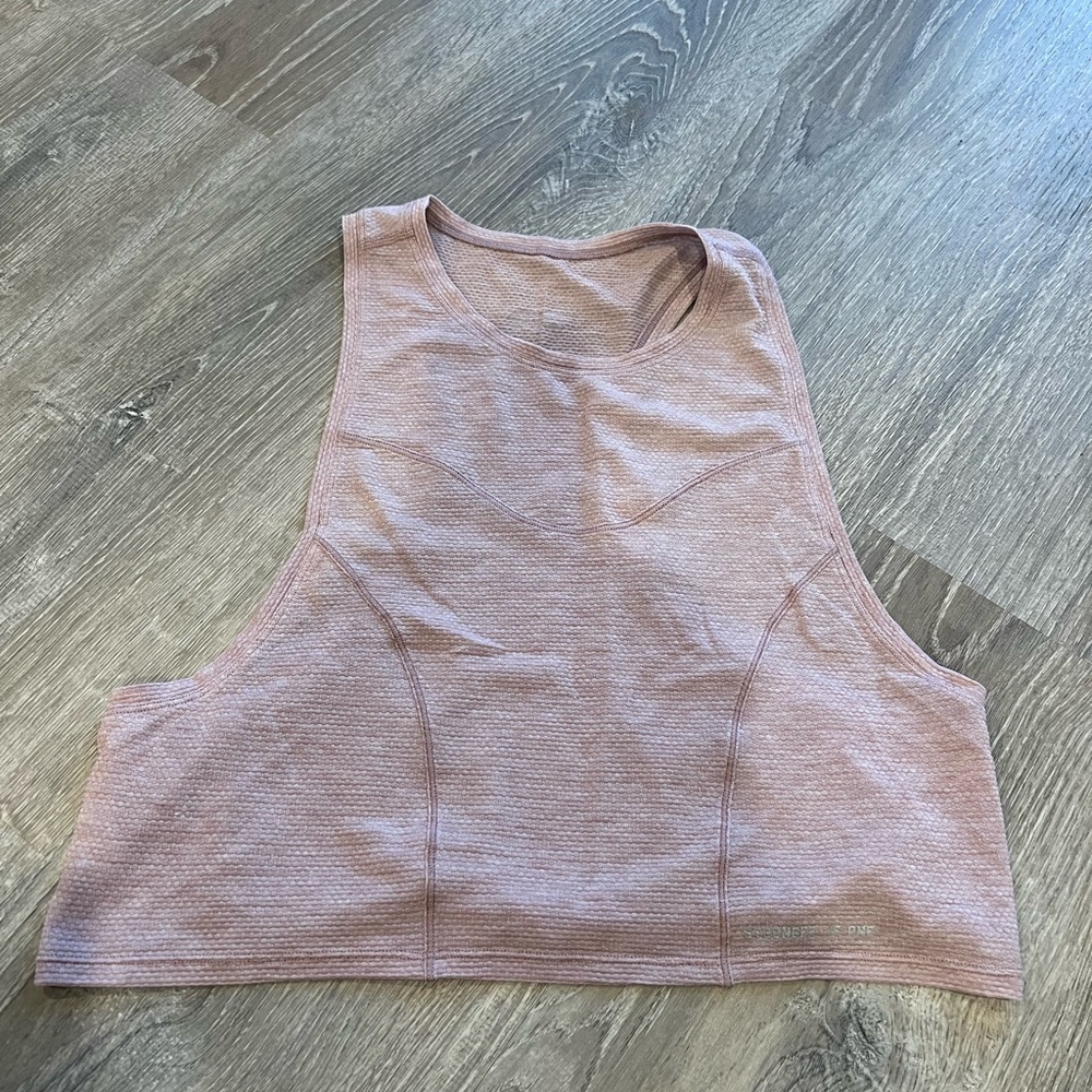 Lululemon x Barry’s crop top tank top
